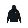 Embroidered Knit Hooded Jacket Men Outerwear Black AH3932-010