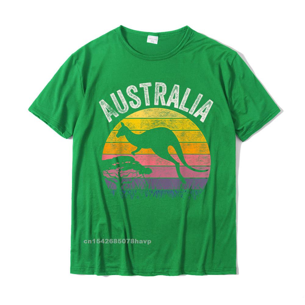 Australia Day Shirt Funny Australian Kangaroo Vintage Gift T-Shirt Cotton Tops Tees For Unisex Casual Top T-Shirts Birthday Coupons