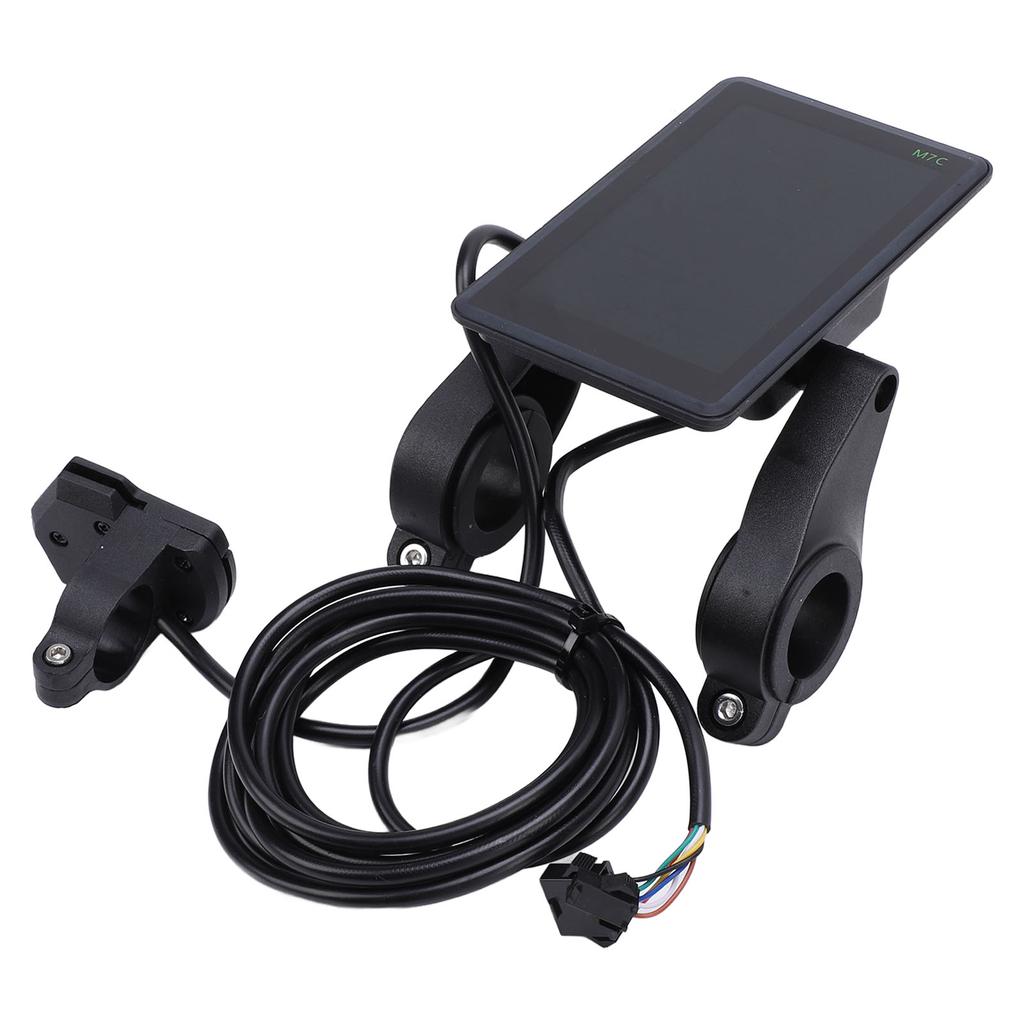 Electric Bike LCD Display for 22.2mm Handlebar Electronic Cycling Control Panel 24V 36V 48V 60V
