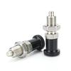 Return & Rest Type Index Bolts Indexing Plunger ,Fine Thread ,Aluminum Knob,Stainless Steel & Carbon steel Knop Plunger