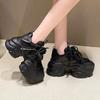 Fashion 7.5CM Thick Sole Women Non-slip Walking Sneakers New Autumn Women High Platform Outdoor Sport Sneakers Trainers Chunky Dad Shoes