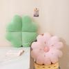 45/65 см декоративная подушка с четырьмя листочками клевера SakuraPlush, ультрамягкая плюшевая подушка для сиденья, цветочный коврик для дивана, декор для дома и автомобиля