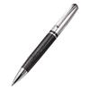 Rotary Business Pen 0.5mm Black Ink Leather Metal Ballpoint Pens Stationery Gift