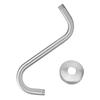 NPT1/2 High Rise Shower Arm SShape Shower Head Extension Arm Bathroom Accessory