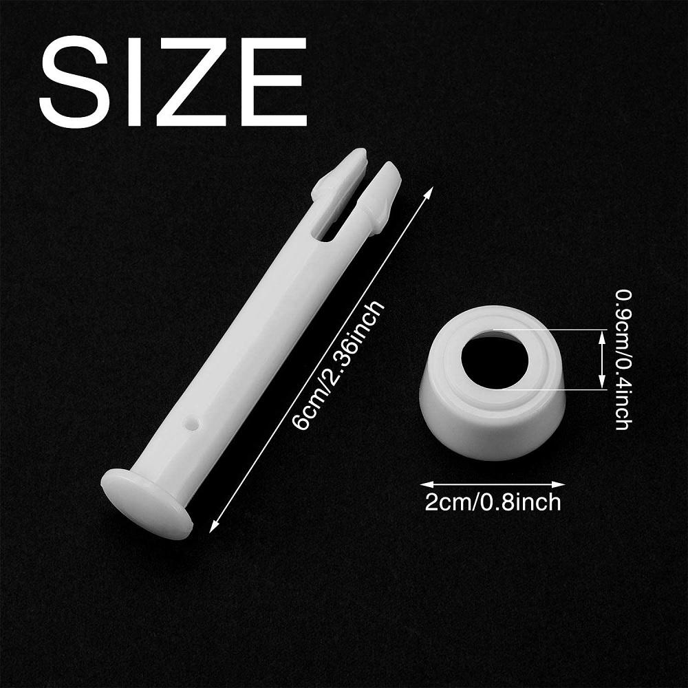 24 шт. 2,36 дюйма ABS Штифты для соединения бассейна 6 см 2,36 дюйма Набор крышек Уплотнители для ремонта плавательного бассейна