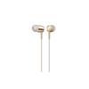 Sony MDR-EX155 Wired Earphones: In-Ear Type, Gold (MDR-EX155 N)