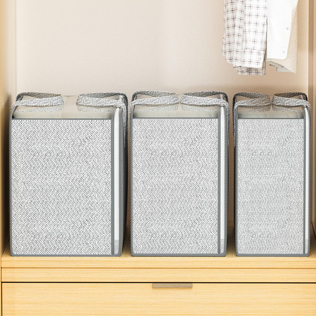 Folding Large Capacity Non-woven Storage Bag Clothing Quilt Pillow Children's Toy Storage Organizer Portable Storage Bag