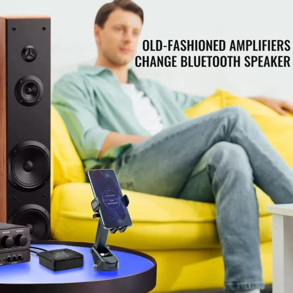 Беспроводной приемник Bluetooth 6.0 SBC AAC Hi-Fi 3,5 мм AUX разъем 2RCA RCA аудио музыкальный адаптер для ПК, автомобильного комплекта, динамика, усилителя