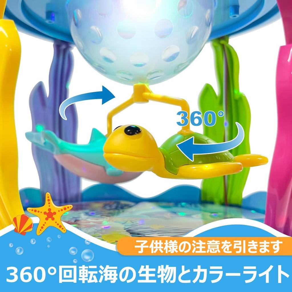 Kabeila образовательный детский барабанчик для ползания на день рождения музыкальный мюзикл 360 градусов 8 видов из 6 морских животных 6 песен ранний подарок на день рождения на Рождество игрушка,