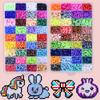 Набор бусин Perler 5 мм: 72 Цвета DIY Образовательная Пазл-Игрушка для Детей