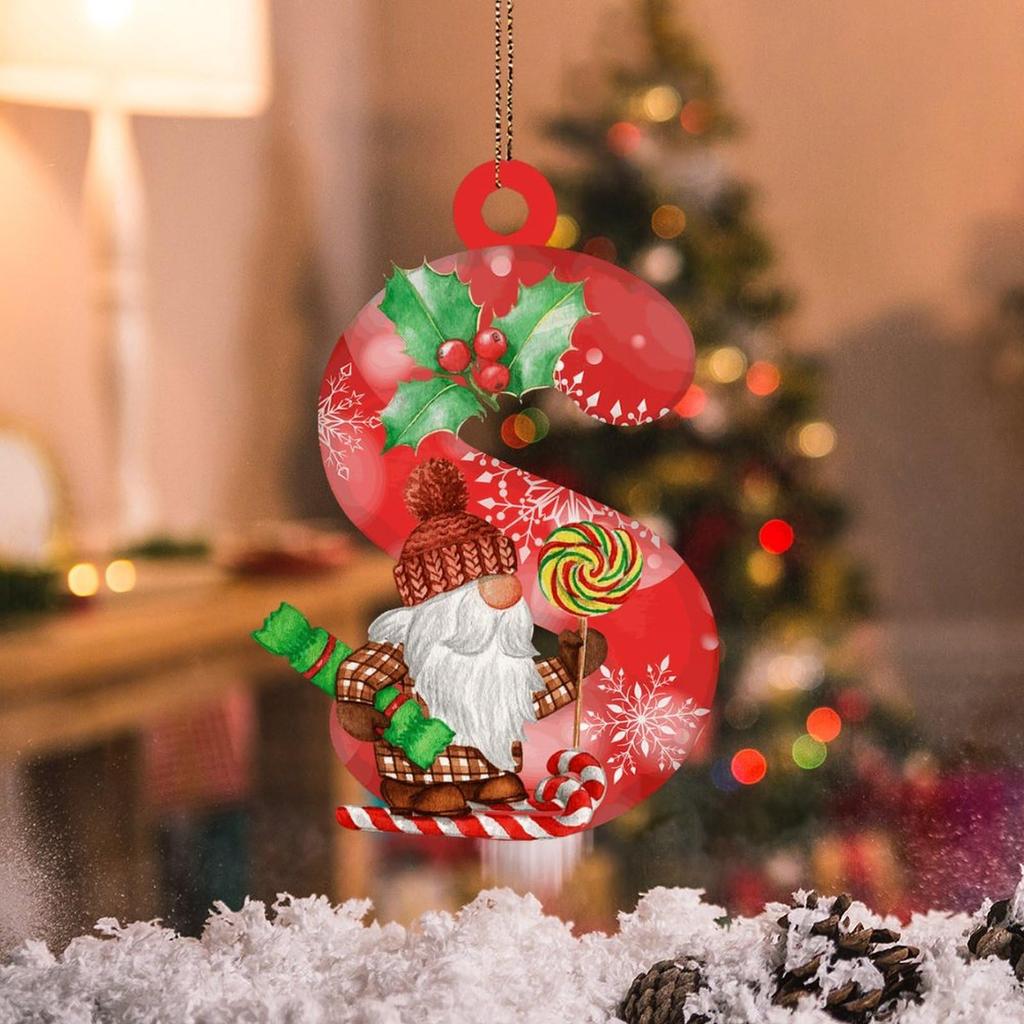 Рождественское украшение Подвеска Рождественская елка Бирка Тематическая вечеринка Поделки Орнамент