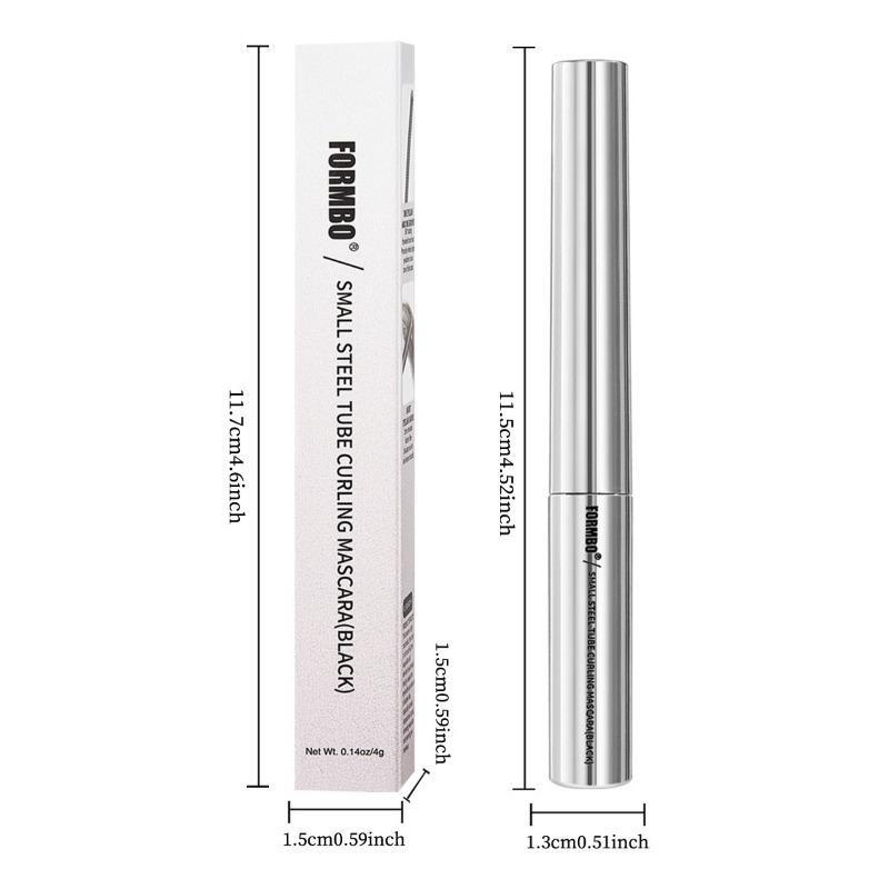 Маленькая стальная тушь для подкручивания ресниц, водостойкая и устойчивая к поту, утягивающая основа для стойкого моделирования, для создания идеального макияжа глаз