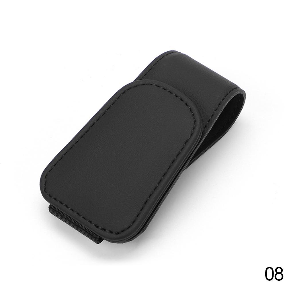 Universal Car Auto Sun Visor Glasses Box Sunglasses Clip Card Ticket Holder Stand Fastener Pen Case Eyeglasses Car