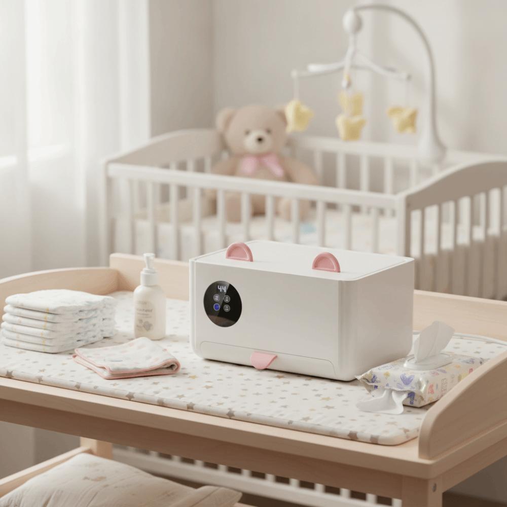 Portable Baby Wipe Warmer Safe Heating Box Multi-Functional Wet Tissue Heater  Home Use