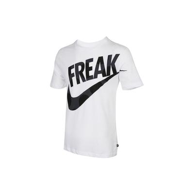 Мужская футболка с коротким рукавом с принтом Dri-Fit Freak, белая DJ1565-100