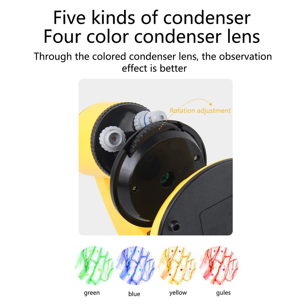 Детские игрушки-микроскопы, образовательные и научные игрушки, HD-биологический микроскоп