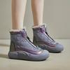 Velvet High Top Snow Boots for Female Winter Students Ins Warm and Casual Thick Sole