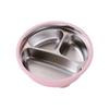 Divided Design 3 Grids Children Dishes Kids Feeding Bowls  Toddle Training Tableware