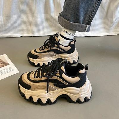 Дизайнерские кроссовки Sense Dad Shoes женские 2024 новые осенние универсальные спортивные повседневные кроссовки на толстой подошве с приподнятым верхом Zapatillas De Deporte