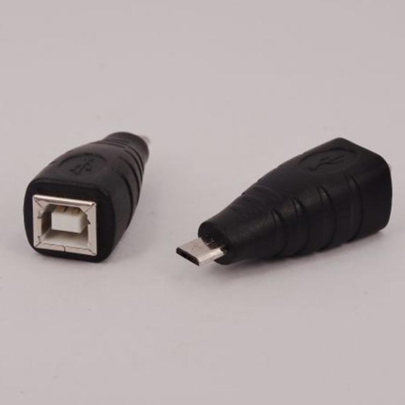 Compactly Micros USB 5Pin Male To USB2.0 Type B Female Converters Plugs Compatible for Tablets Phones Accessories