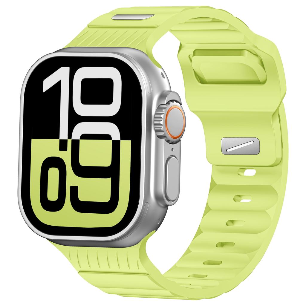 Светящийся в темноте силиконовый ремешок для Apple Watch Band 49мм 46мм 45мм 44мм 42мм ремешки Для iWatch Series Ultra3 11 10 9 8 7 6 5 SE 3
