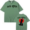 Eladio Carrion Don Kbrn Album 2025 Tour Double Sided Print T Shirts Men Women Gothic Clothes Hip Hop T-shirt 100% Cotton T Shirt