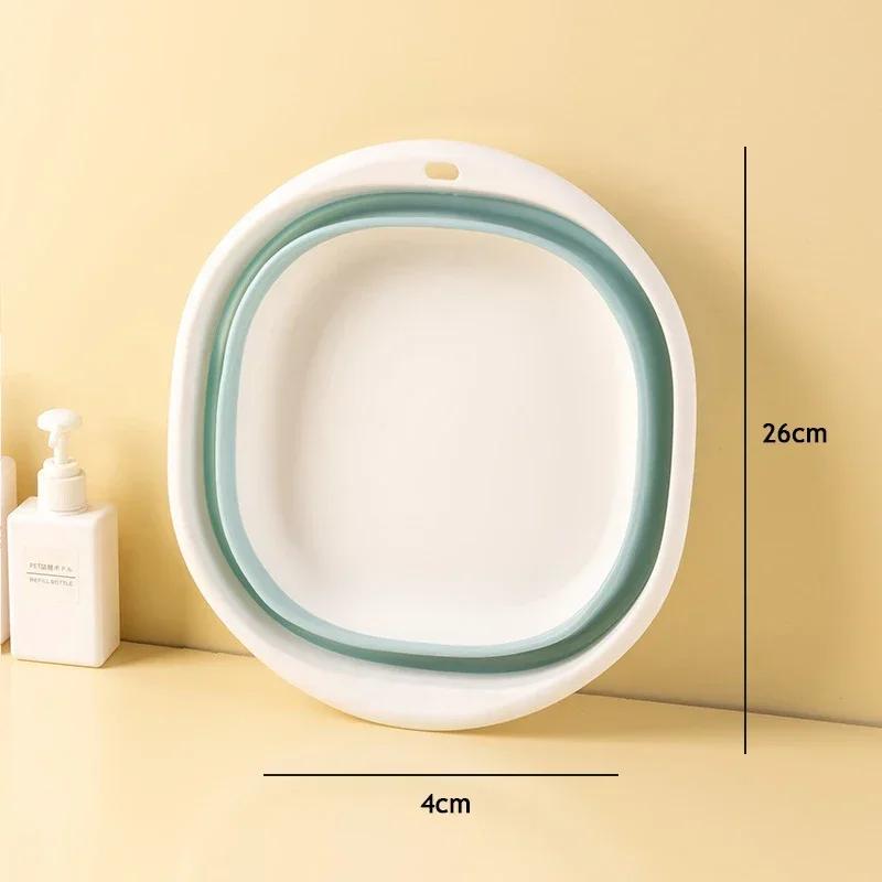 Портативные умывальники Пластиковые складные умывальники Предметы первой необходимости для общежития Складное ведро Таз Умывальник Аксессуары для ванной и кухни