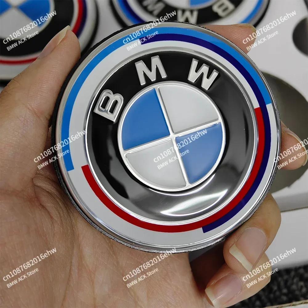 AAAOO1 56mm 68mm 50th Anniversary Floating Wheel Center Caps for BMW G11 G12 G30 G31 G32 G38 G08 G05 F46 F49 F39 F90 Auto Accessories