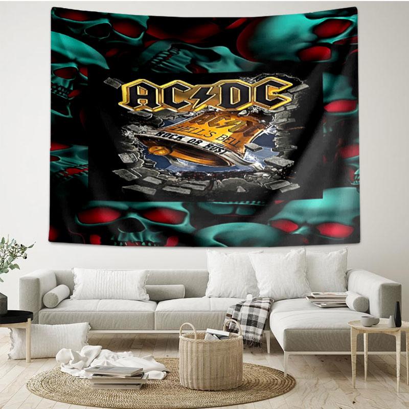Australian rock band Print Tapestry - Portable Wall Decor Cloth, for Home, Dorm, Travel, Bedroom, Living Room - Ideal Birthday Housewarming Gift