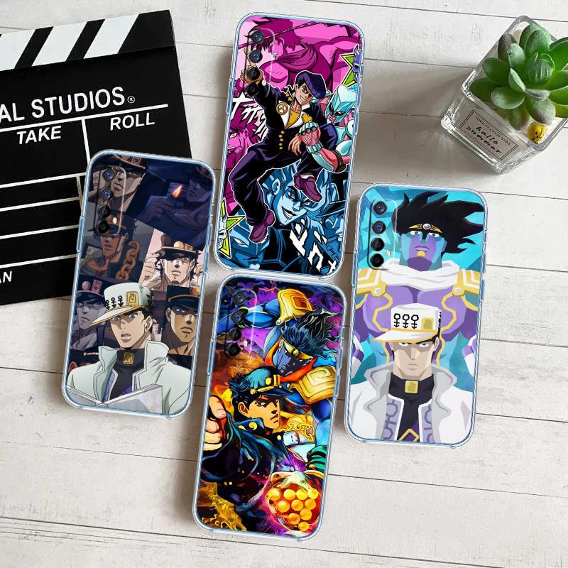 BH31 JoJo's Bizarre Adventure Transparent Phone Case for Motorola Moto G7 G8 G9 G84 G85 G73 G24 G15 Z2 Play Power Plus