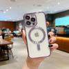 Прозрачный магнитный чехол Apple 16 с гальваническим покрытием для iPhone XR с пленкой для защиты камеры для полного покрытия
