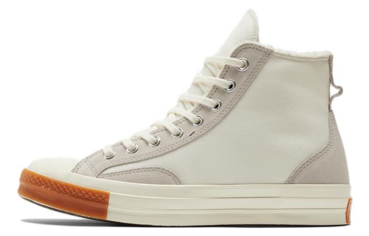 Converse Chuck 70 High 'Lined Colorblock - Vintage White Gum'