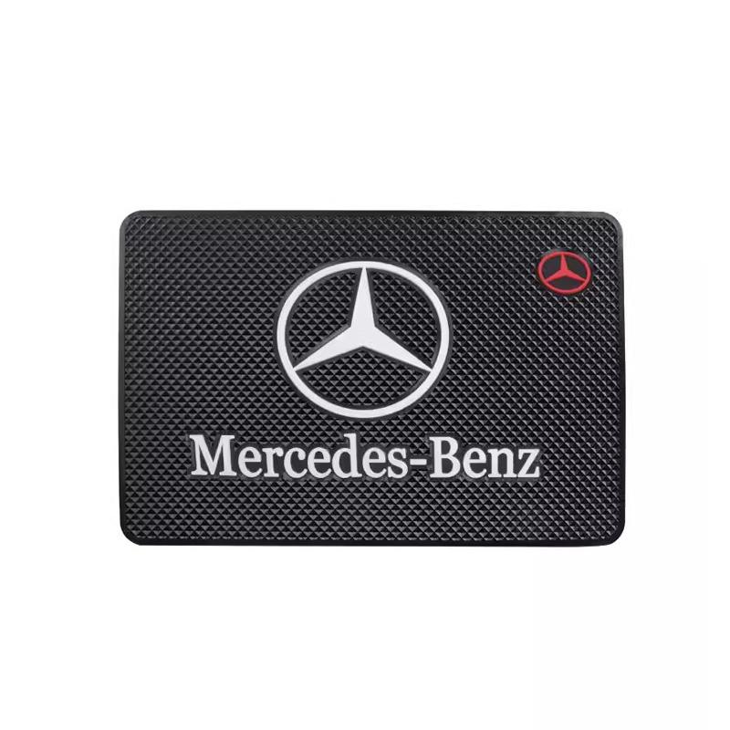 Car Dashboard Anti-slip Mat Auto Coaster Non-Slip Water Cup Drink Pad For Mercedes Benz W205 C300 W203 W206 W124 W126 W140 W168 FVWXY1