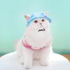 Adjustable Pet Sun Visor Hat for Cats & Dogs - Breathable, Anti-Strangle, Ear-Friendly Design