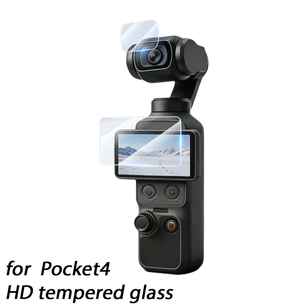 Для DJI Pocket4 Высококачественная Закаленная Пленка AR Антибликовый Экран Камера-Стабилизатор Пленка Крепление Аксессуары