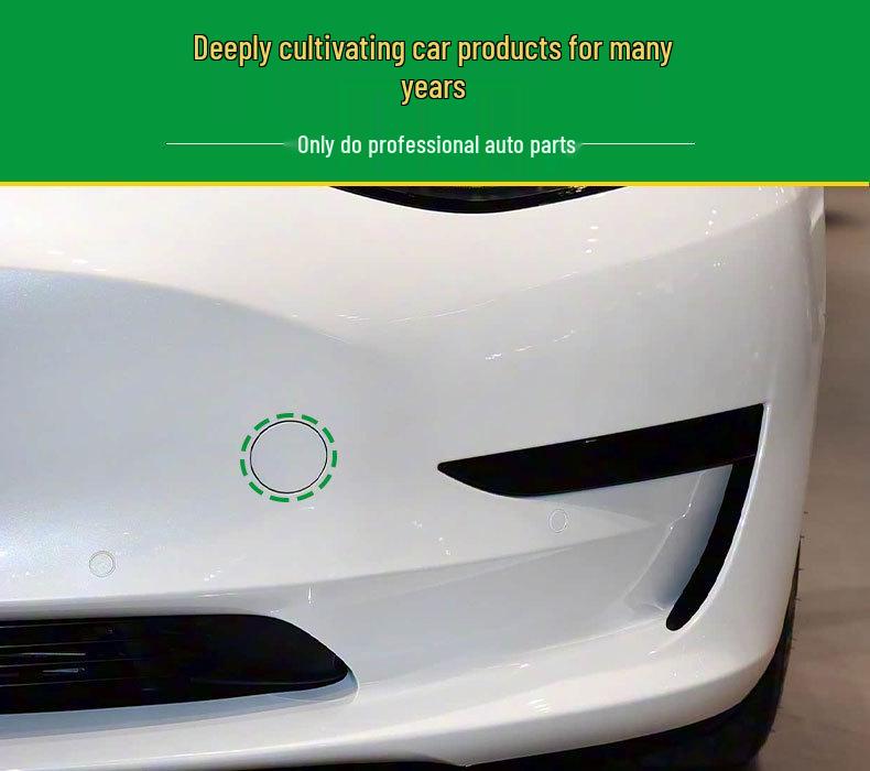 Накладка-защита буксировочного крюка для Tesla Model 3 (передняя) 1460701-00-B