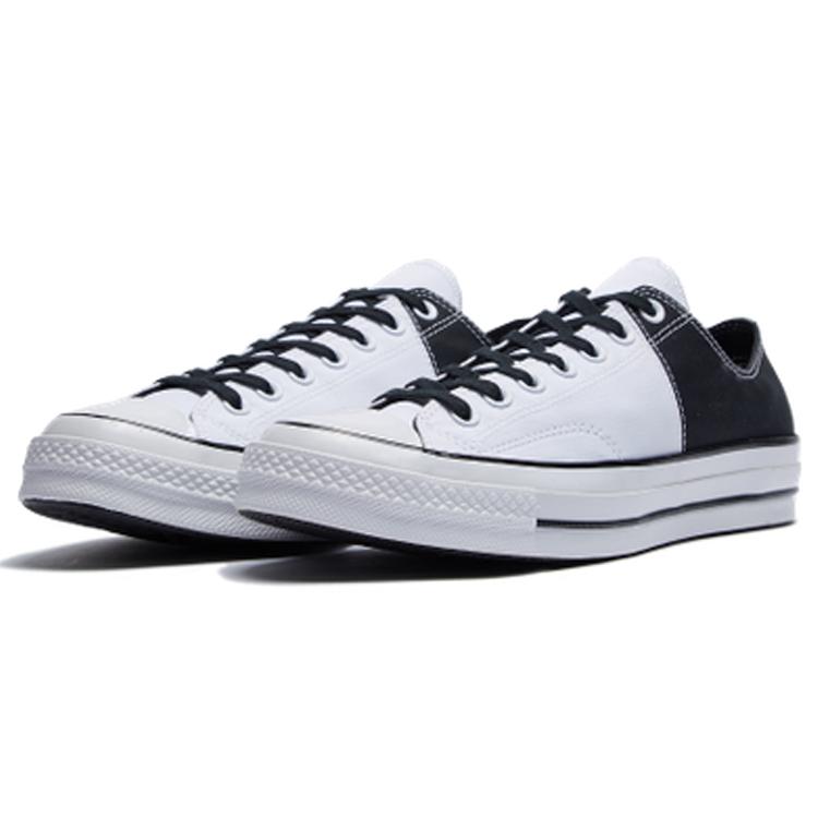 Converse Кеды 1970-х годов Низкие холщовые Унисекс Черно-белые 164090c