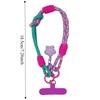 Star Keychain Mobile Phone Lanyard Detachable Mobile Phone Charm Woven Phone Strap  Lanyard Patch