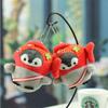 Cute Little Penguin Pendant Plush Toy Stuffed Animal Bag Decoration Doll Keychain For Girls Christmas Gifts 10CM