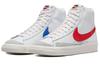Nike Blazer Mid '77 Vintage 'Винтажный Несочетающийся Swoosh Синий Красный' BQ6806-117