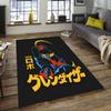 1pc UFO Robot Grendizer2 Design Area Rug - Non-Slip, Soft & Cozy Floor Mat for Living Room, Bedroom, Office - Indoor/Outdoor Decorative Carpet