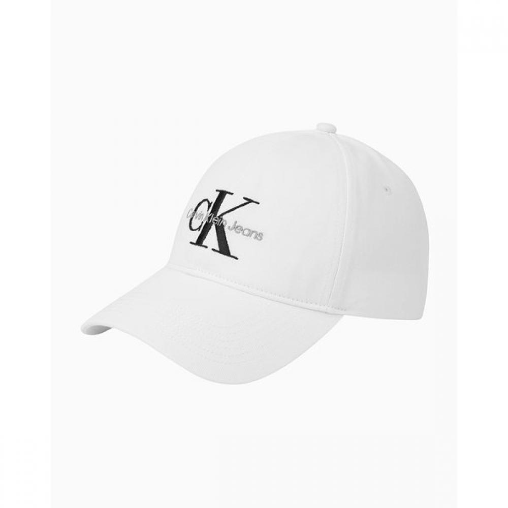 Calvin Klein Jeans Unisex Monogram Embroidery Ball Cap 4g5004g Yaf