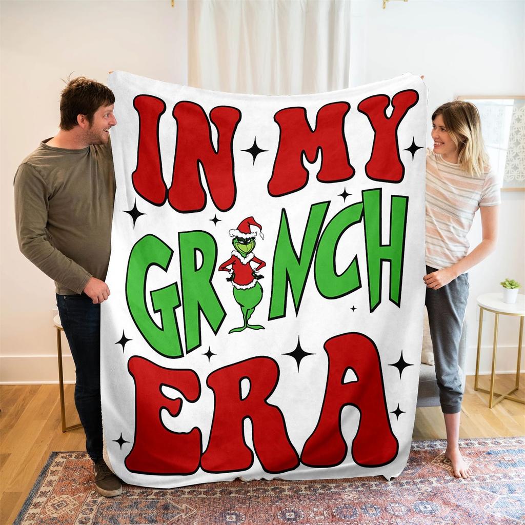 150x200cm Flannel Blanket Christmas Blanket Personalized Blanket Digital Print Blanket