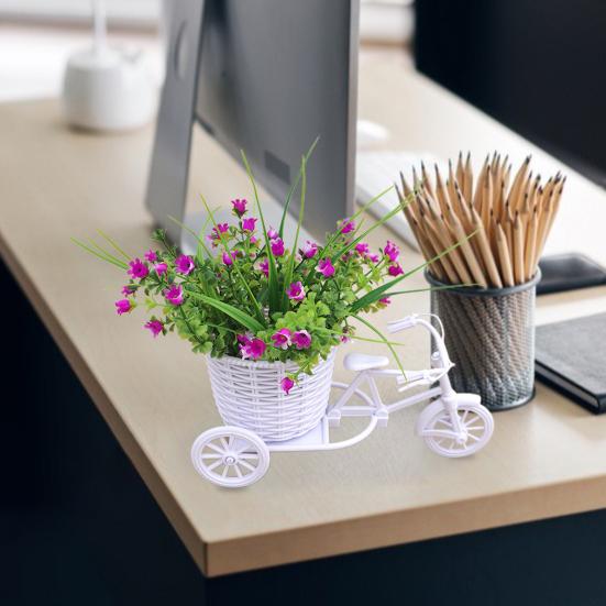 1 комплект, искусственный колокольчик в виде орхидеи, велосипед, анти-падение, красивый, яркий, современный, широко используемый, имитация цветка, велосипед, свадебный декор