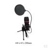 USB Microphone Studio Mic for Home Recording Live Performance Broadcasting