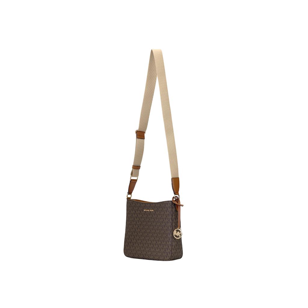 Michael Kors Jet Set Travel MK Monogram Versatile Simple Faux Leather Crossbody Bag Small Women bags 35S4GTVC5B-200