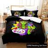 3D Print Alien Gangster Comfortable Duvet Quilt Cover Pillowcase Bedding Set Children Bedroom Decoration Home Textile