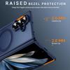 Magnetic Mobile Phone Case for Samsung Galaxy Z Fold 7 Wireless Charging Cases Translucent Slim Rugged Cover with Magnet