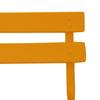 Folding Garden Chair 2 pcs Mustard Yellow 42 x 46 x 82 cm Metal