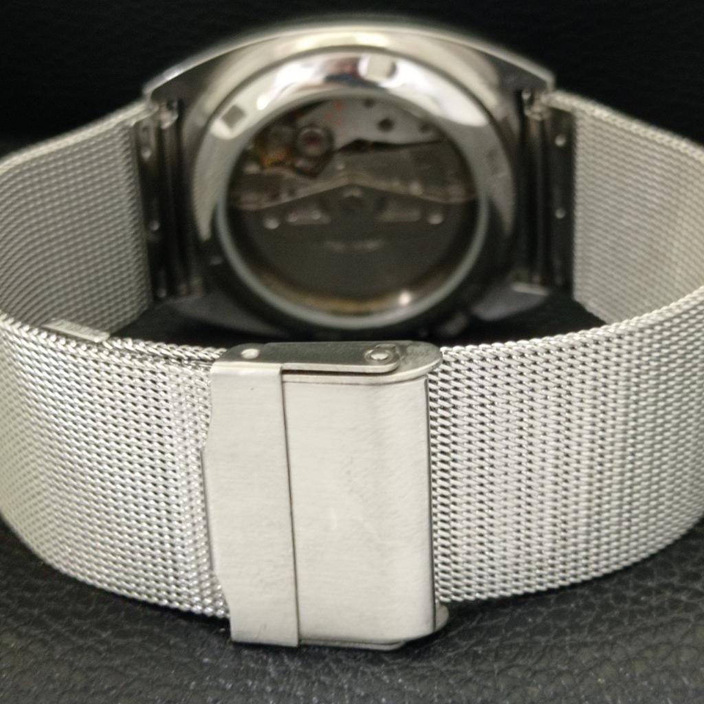 ЯПОНИЯ ВИНТАЖ SEIKO 5 АВТОМАТИЧЕСКИЕ 6118A МУЖСКИЕ ЧАСЫ С ЧЕРНЫМ ЦВЕТОМ ЦИФЕРБЛАТА a701671-5 R206c-a701671